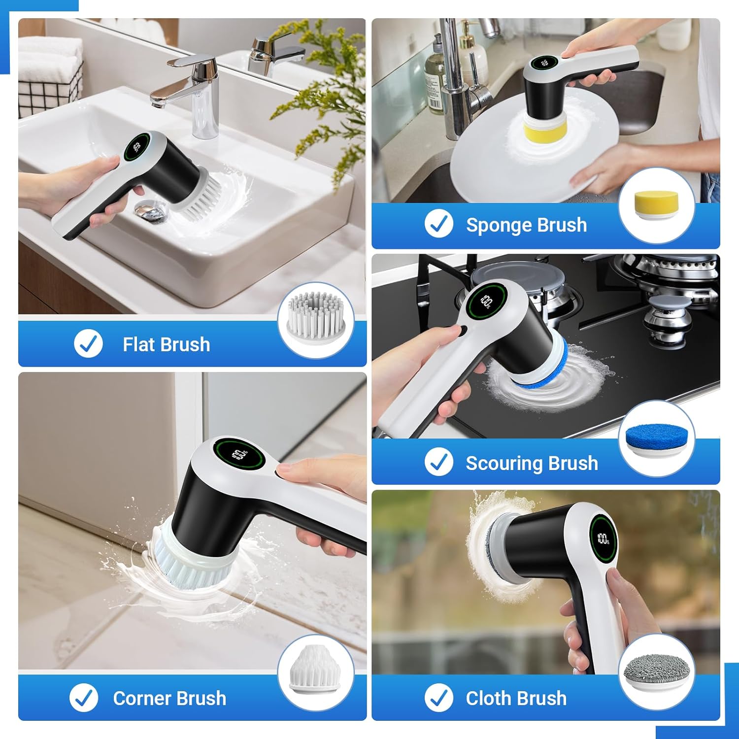 ⚡🧽 Electric Spin Scrubber
