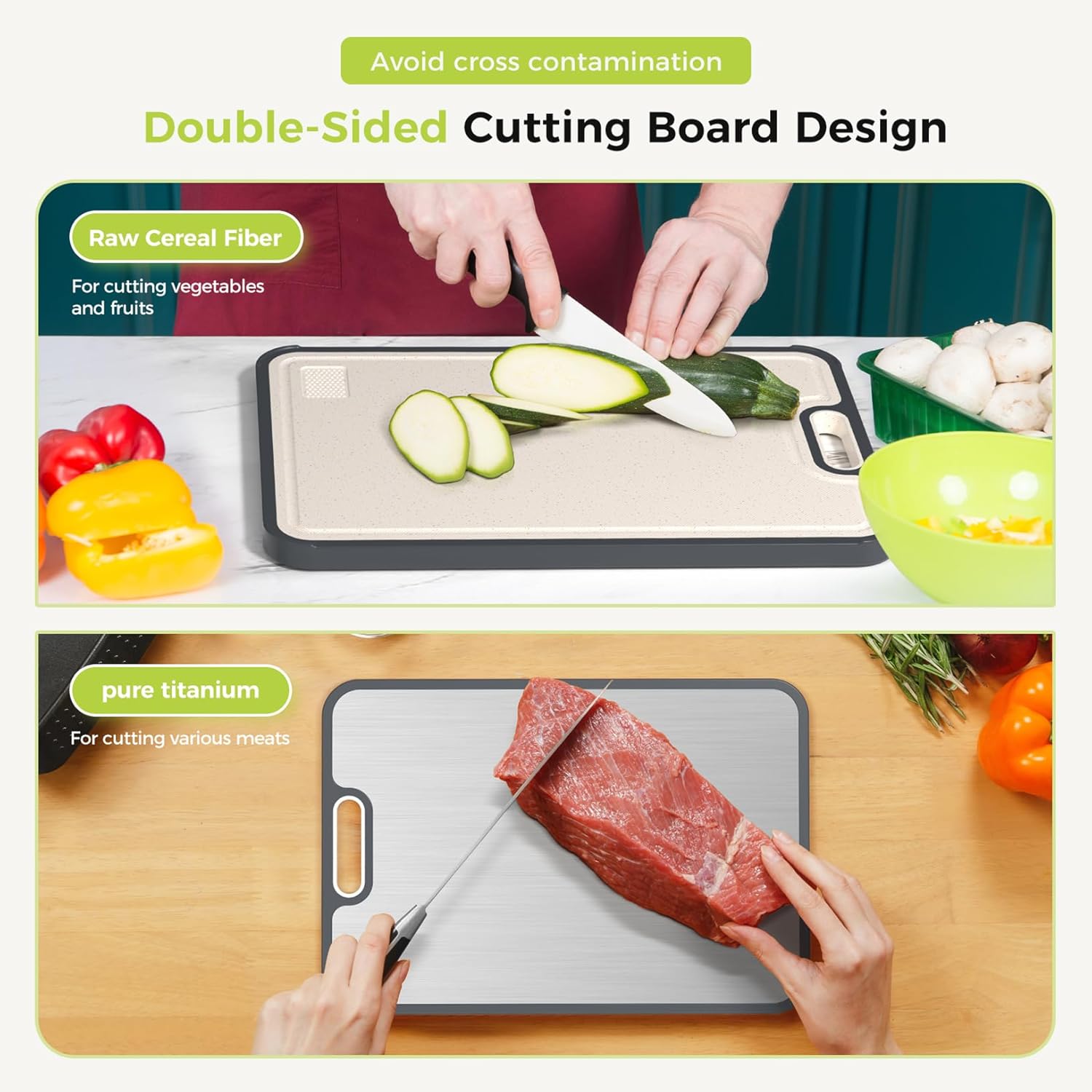 🔪 Titanium Cutting Board 💎