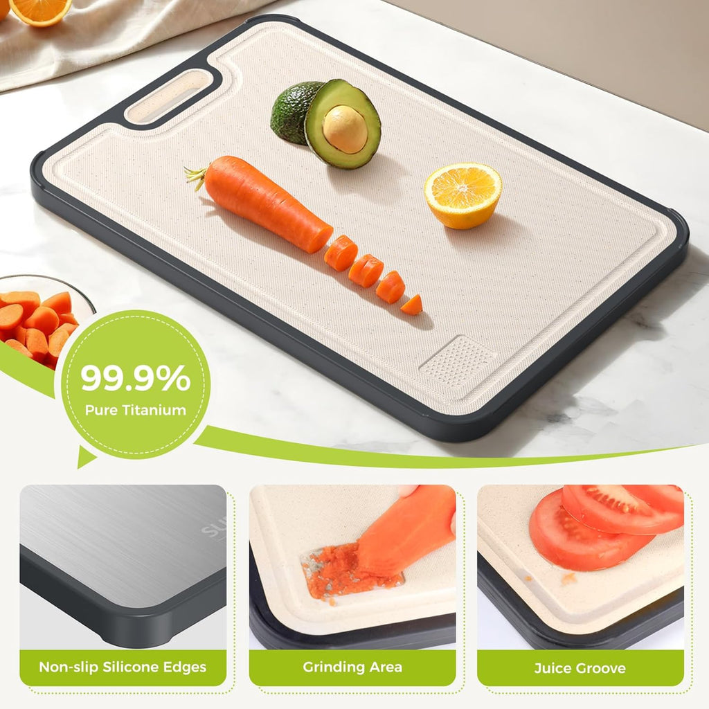 🔪 Titanium Cutting Board 💎