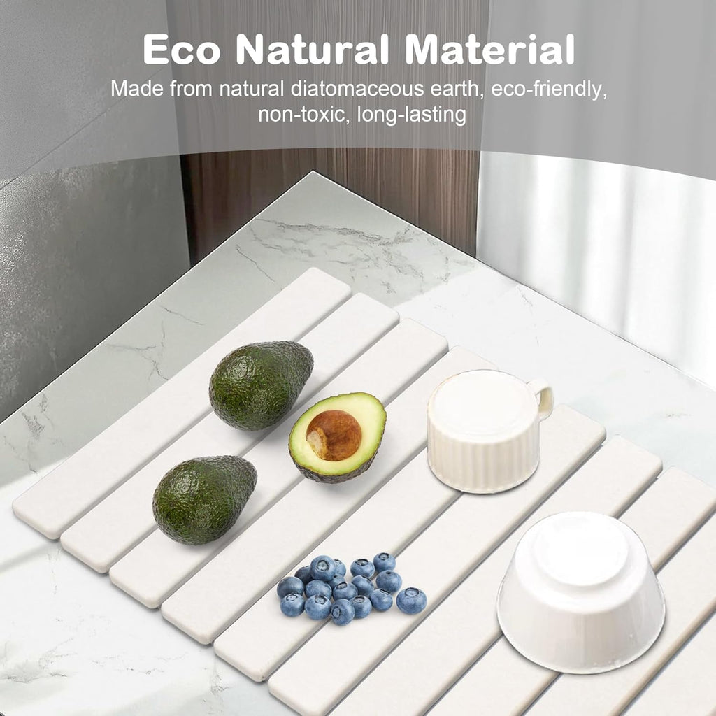 🗿💧 Large Stone Dish Drying Mats