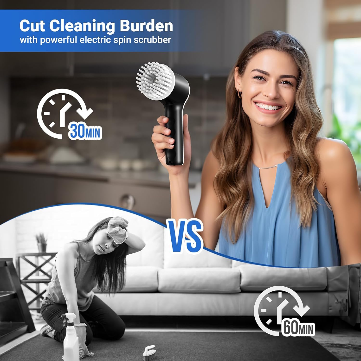⚡🧽 Electric Spin Scrubber