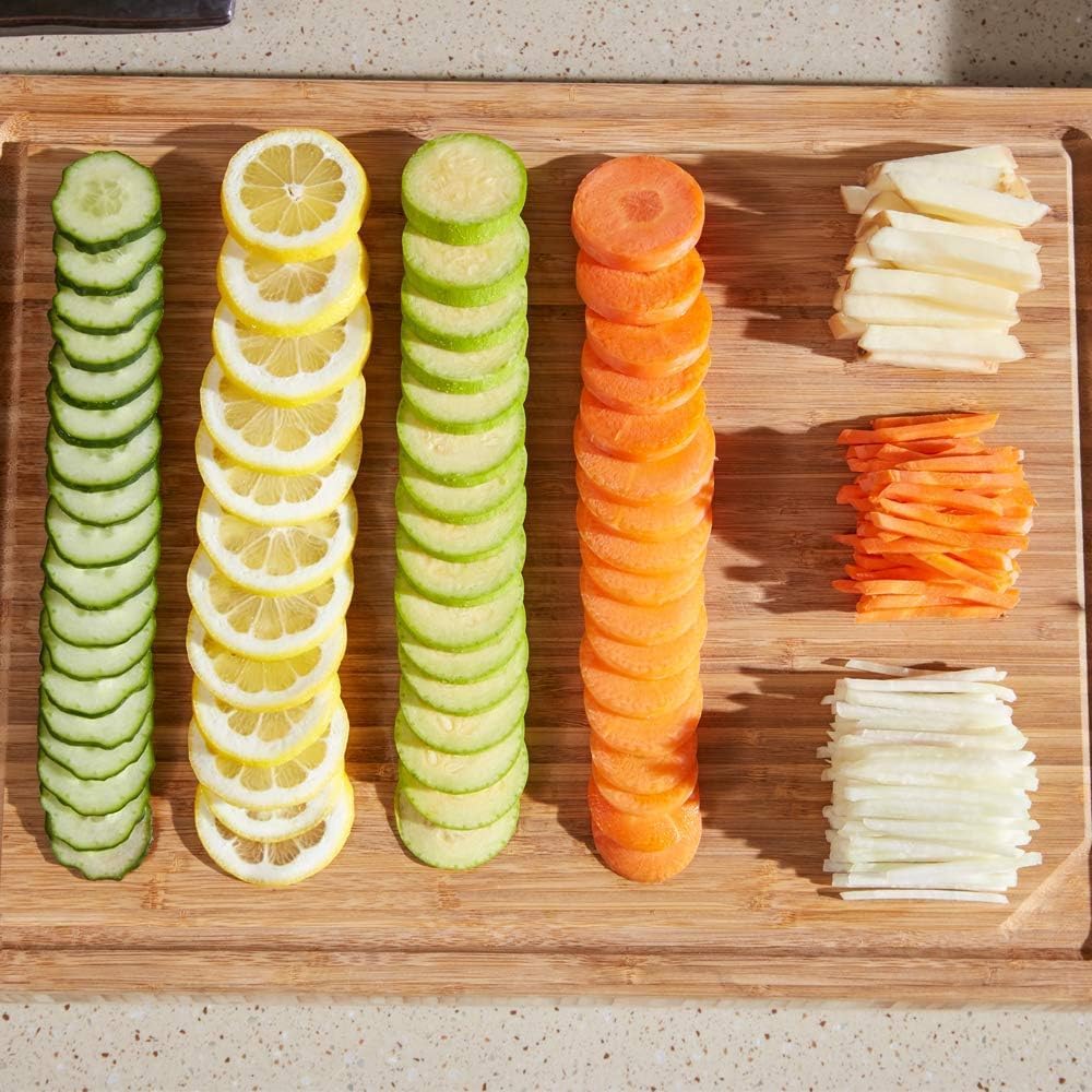 Safe Mandoline Slicer 5 in 1 🥒🍅🥕