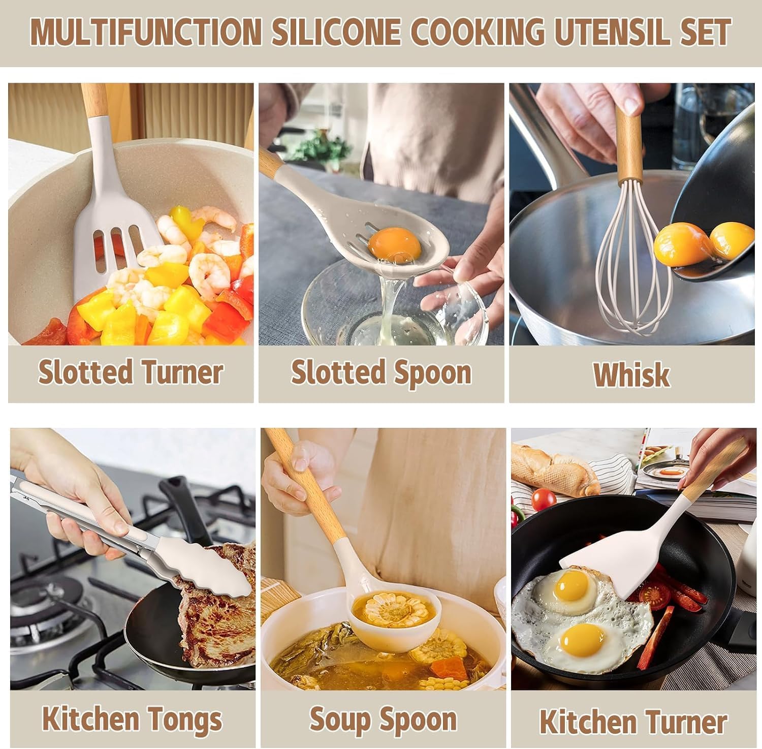 🔪🥄 Umite Chef Kitchen Cooking Utensils Set