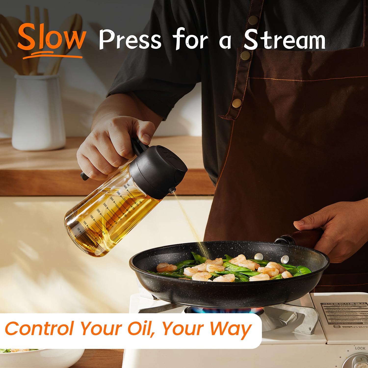 TrendPlain Oil Sprayer & Dispenser 🍳🥙🥘