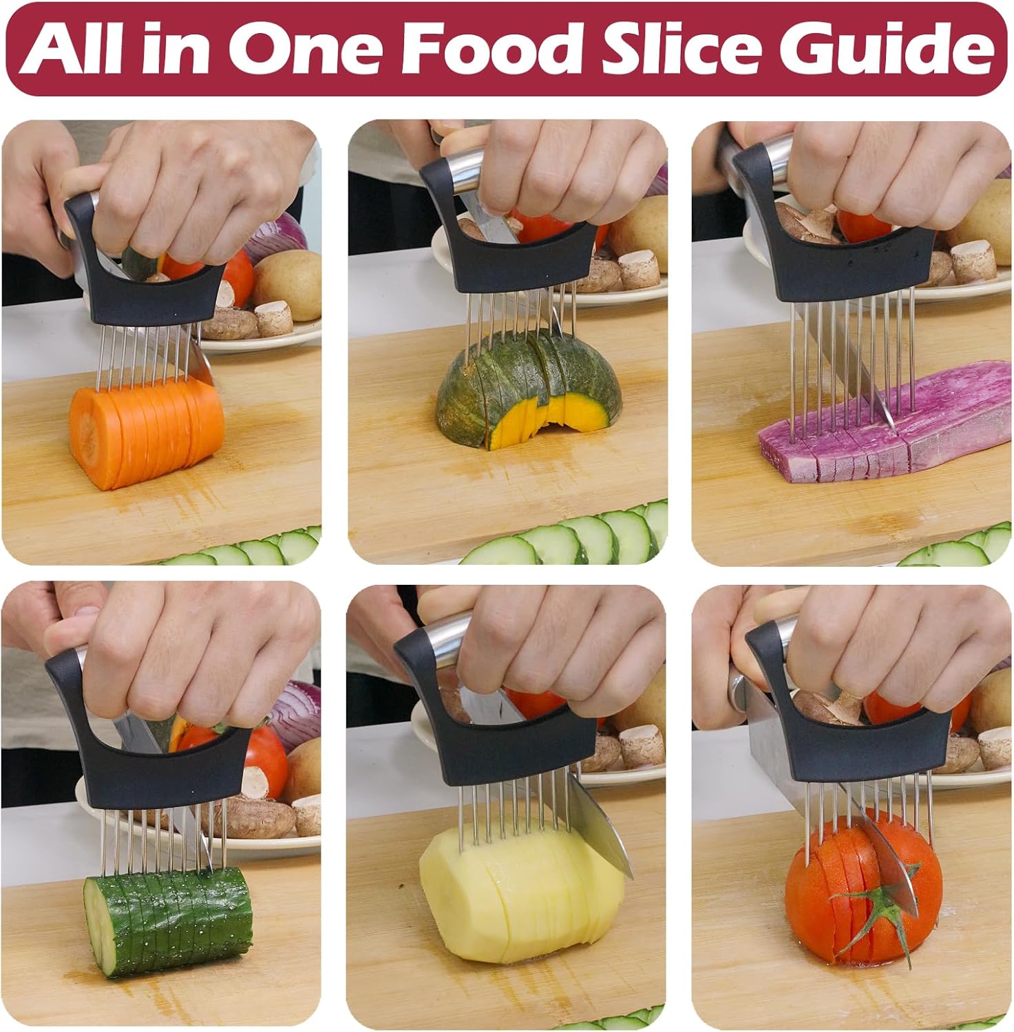 🧅🔪 Onion Holder for Slicing ✨👌