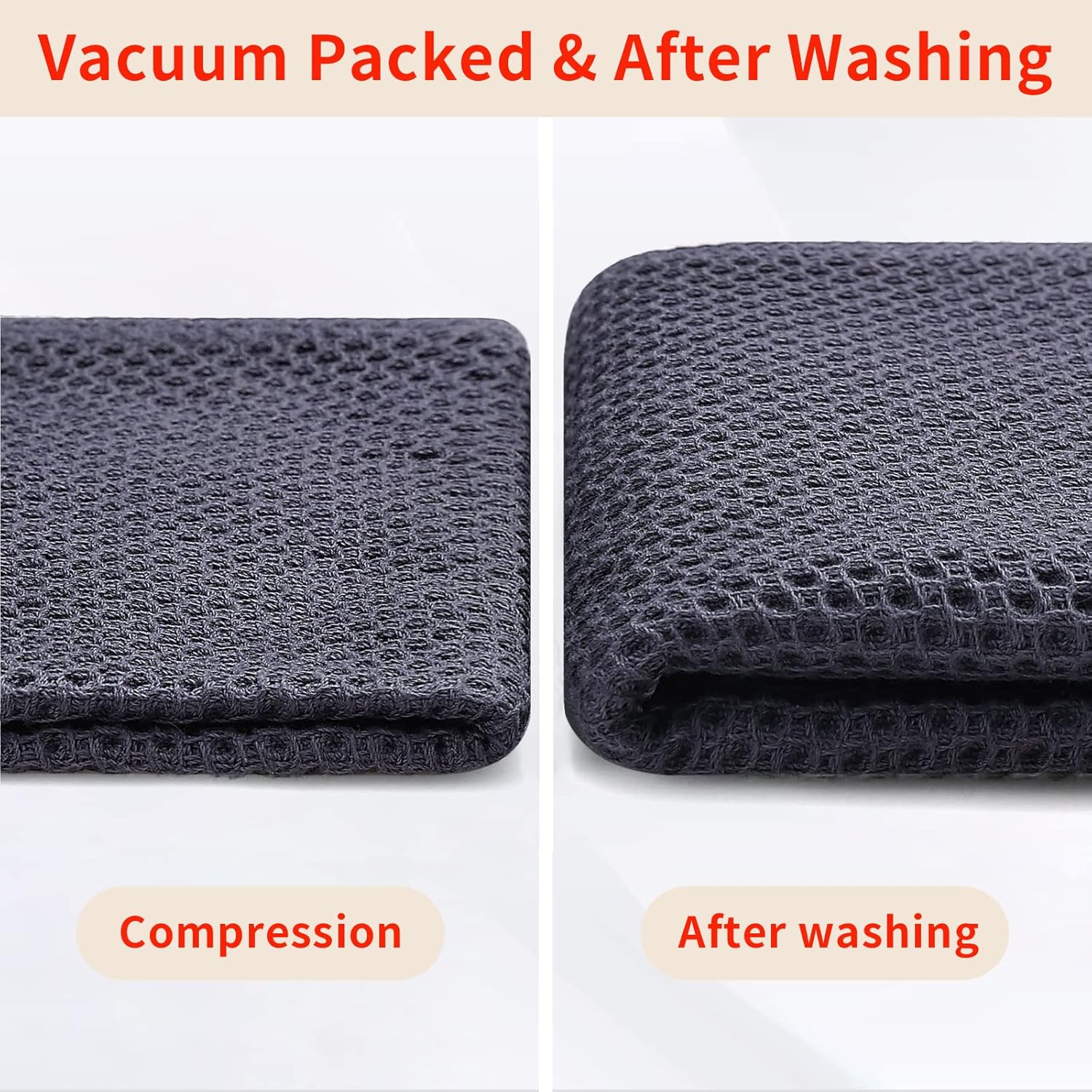 🧼 Homaxy Waffle Dish Cloths 🖤