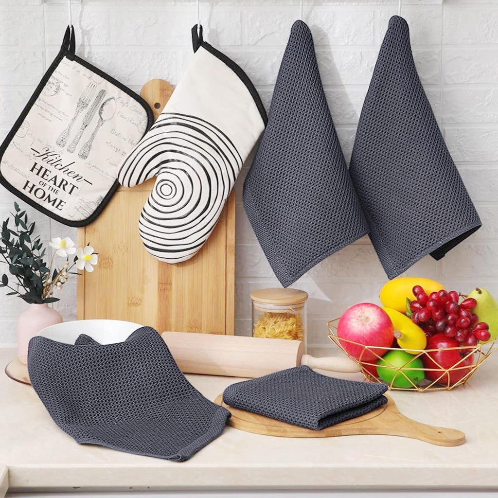 🧼 Homaxy Waffle Dish Cloths 🖤