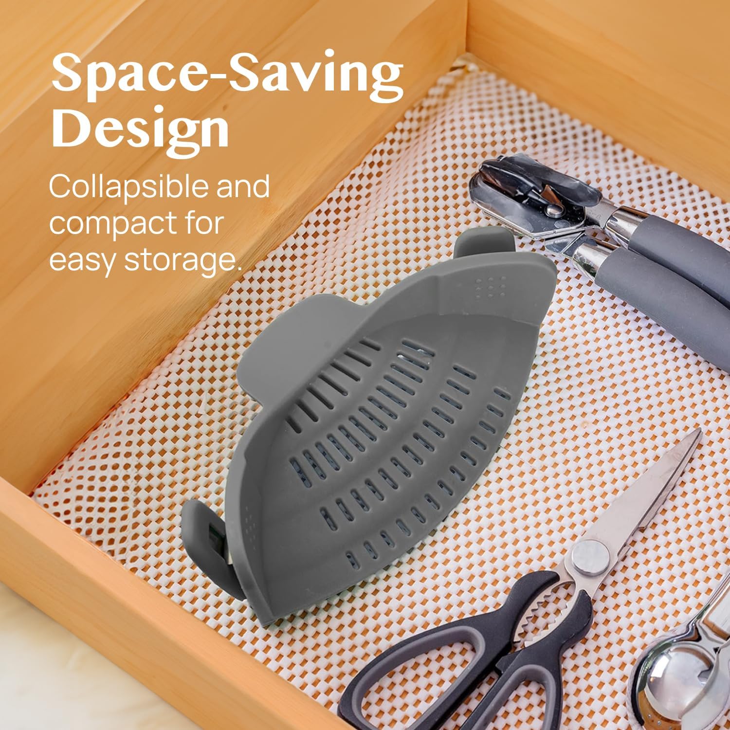 🍝 Silicone Pasta Strainer 🍜