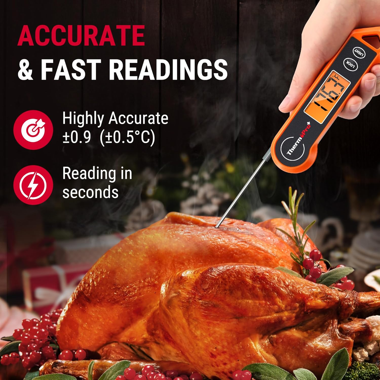 🌡️ ThermoPro Digital Meat Thermometer 🥩