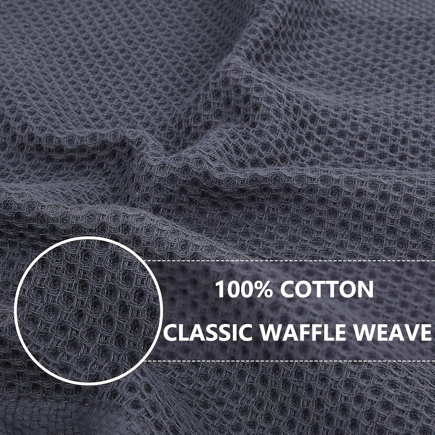🧼 Homaxy Waffle Dish Cloths 🖤