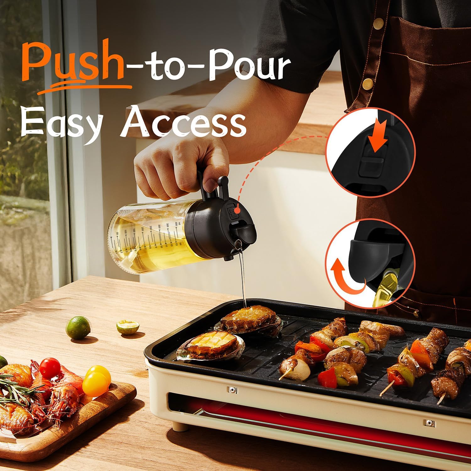 TrendPlain Oil Sprayer & Dispenser 🍳🥙🥘