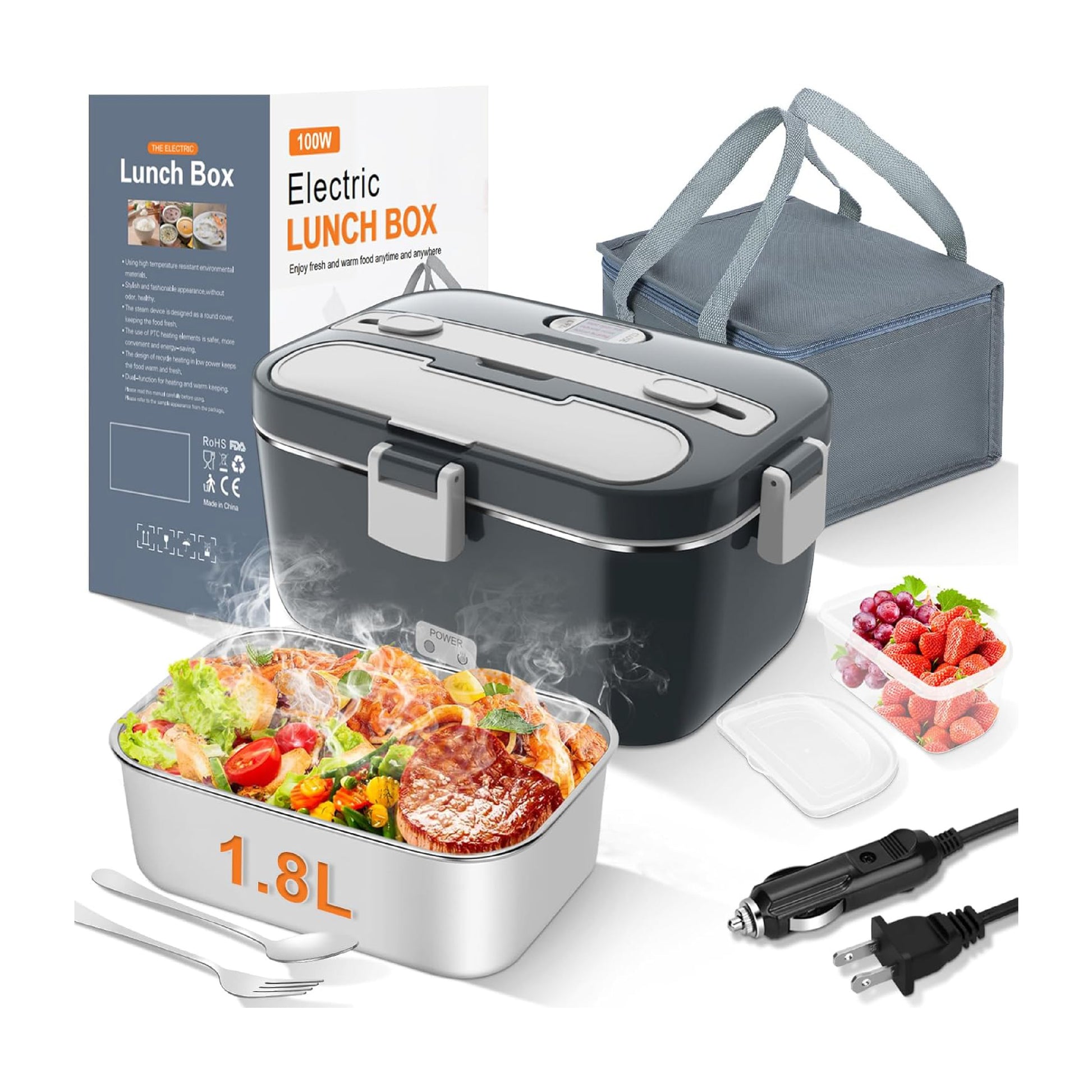 🍱🌡️ Electric Lunch Box Food Warmer