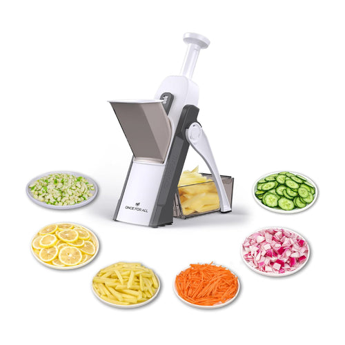 Safe Mandoline Slicer 5 in 1 🥒🍅🥕